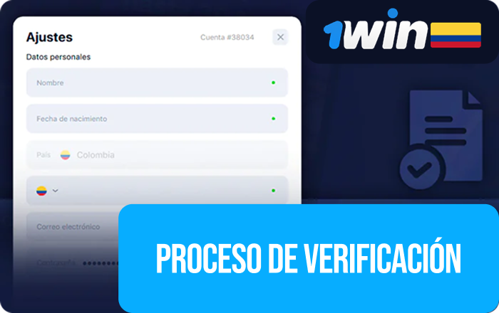 Verificación de la identidad de un jugador en 1Win